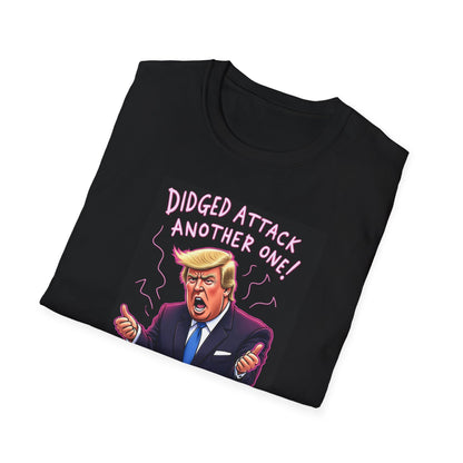 Trump - Trump 2nd Assassination Attempt Shirt, Trump T-shirt, Funny Trump Shirt, Trump Gift, Kamala Harris Shirt, Trump Memes Shirt, Meme Shirt - premium material. perfect gift idea. Order yours now and stand out with this exclusive piece!