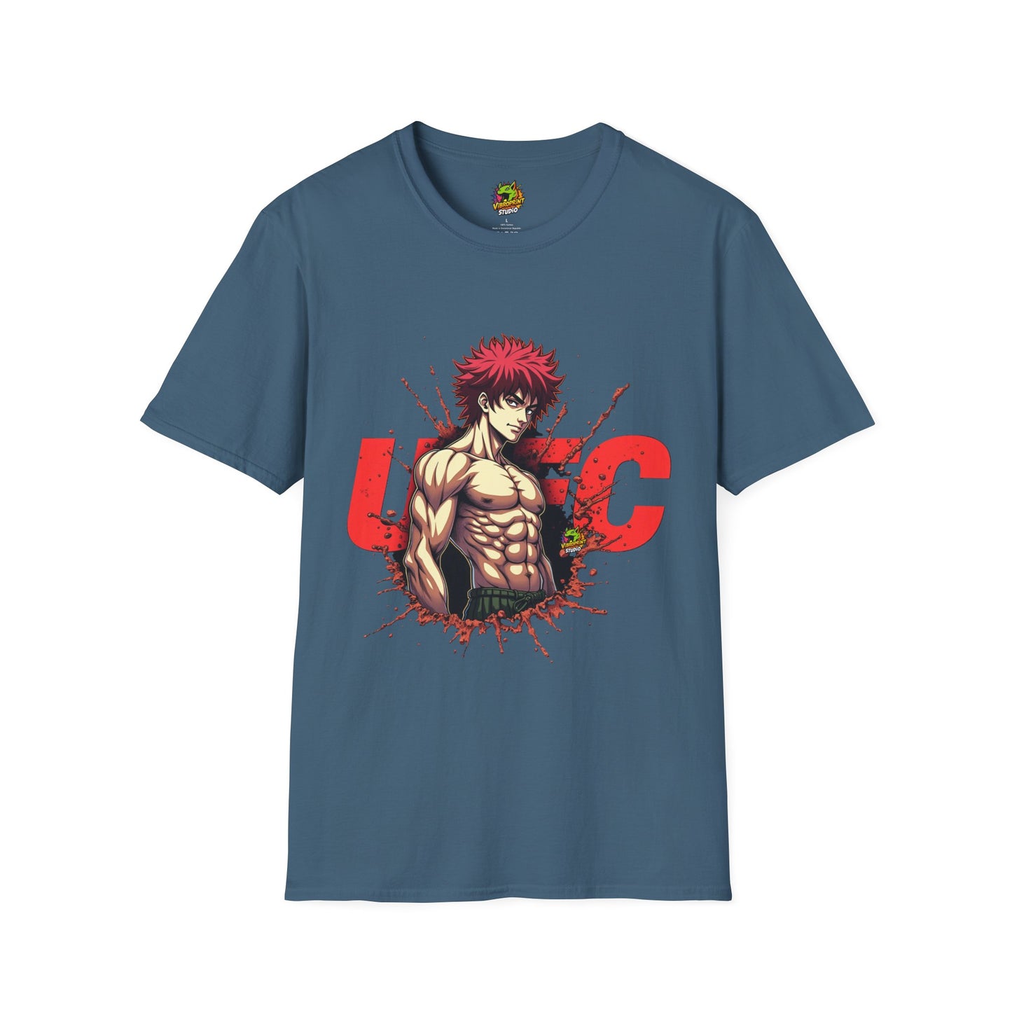 T - UFC T Shirt | Unleash Fierce Confidence | Motivational UFC Tee with Baki Anime T Shirt Influence - custom-made. limited stock. Order yours now and stand out with this exclusive piece!