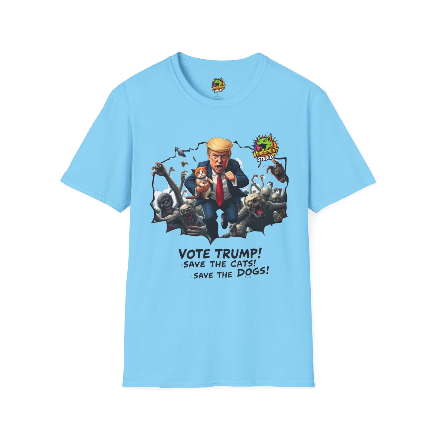 Graphic - They're Eating the Dogs Tee | Satire Trump Graphic T-Shirt | Funny Election Humor Shirt - custom-made. perfect gift idea. Order yours now and stand out with this exclusive piece!