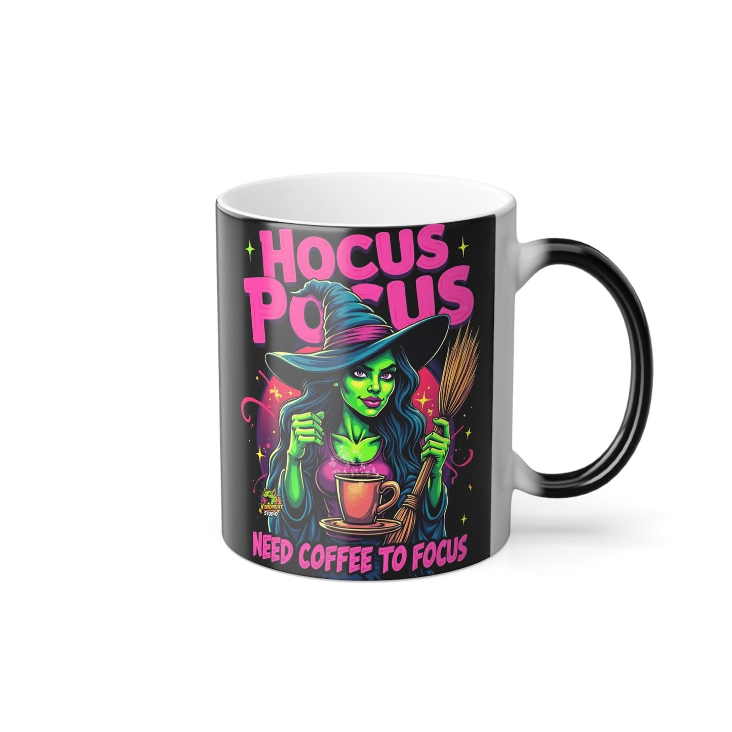 Hocus Pocus Mug | Witchy Color Changing Heat Reveal Mug | Halloween