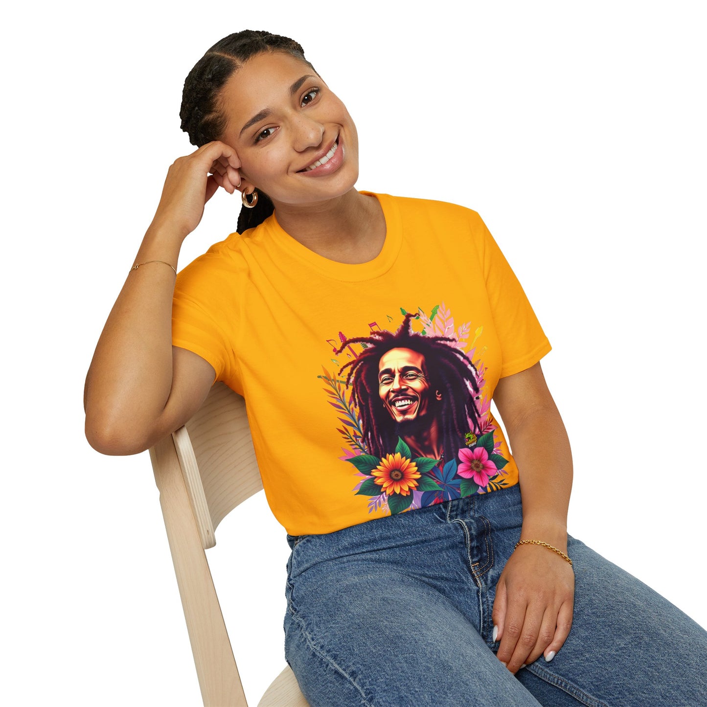 Love - Bob Marley T-Shirt - One Love Harmony - premium material. limited stock. Order yours now and stand out with this exclusive piece!