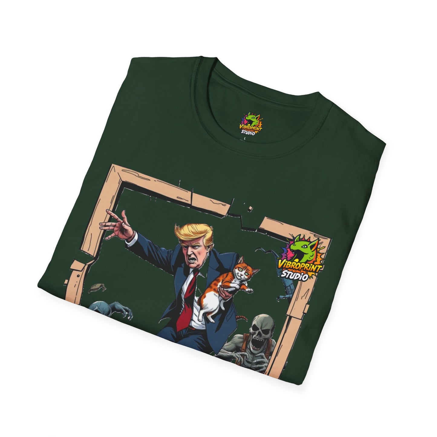 They're Eating the Dogs Tee | Trump Election Meme Tee | Funny Satire Graphic Shirt