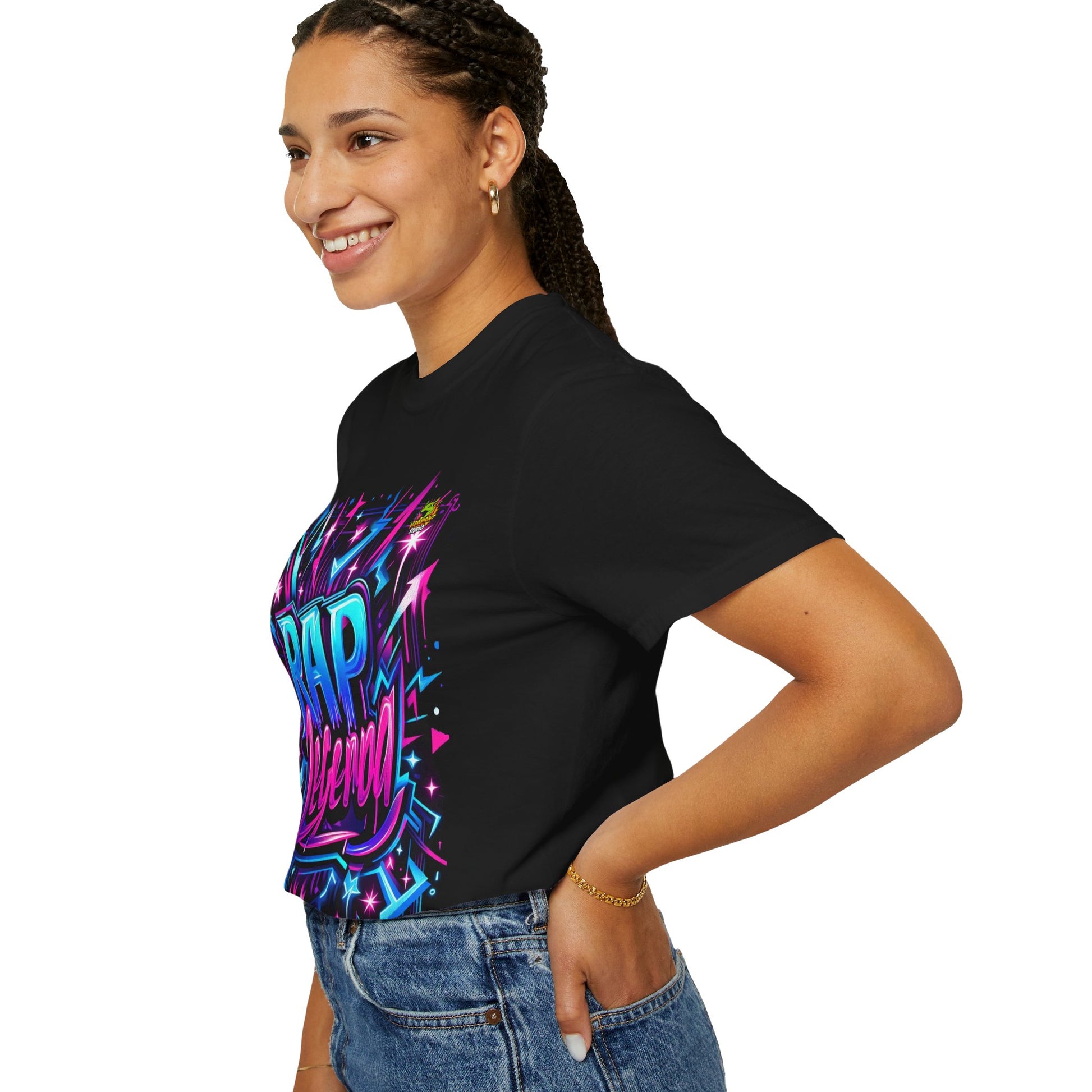 Urban - Neon Graffiti Rapper Merch T-Shirt | Urban Hip-Hop Street Style Design - premium material. perfect gift idea. Order yours now and stand out with this exclusive piece!