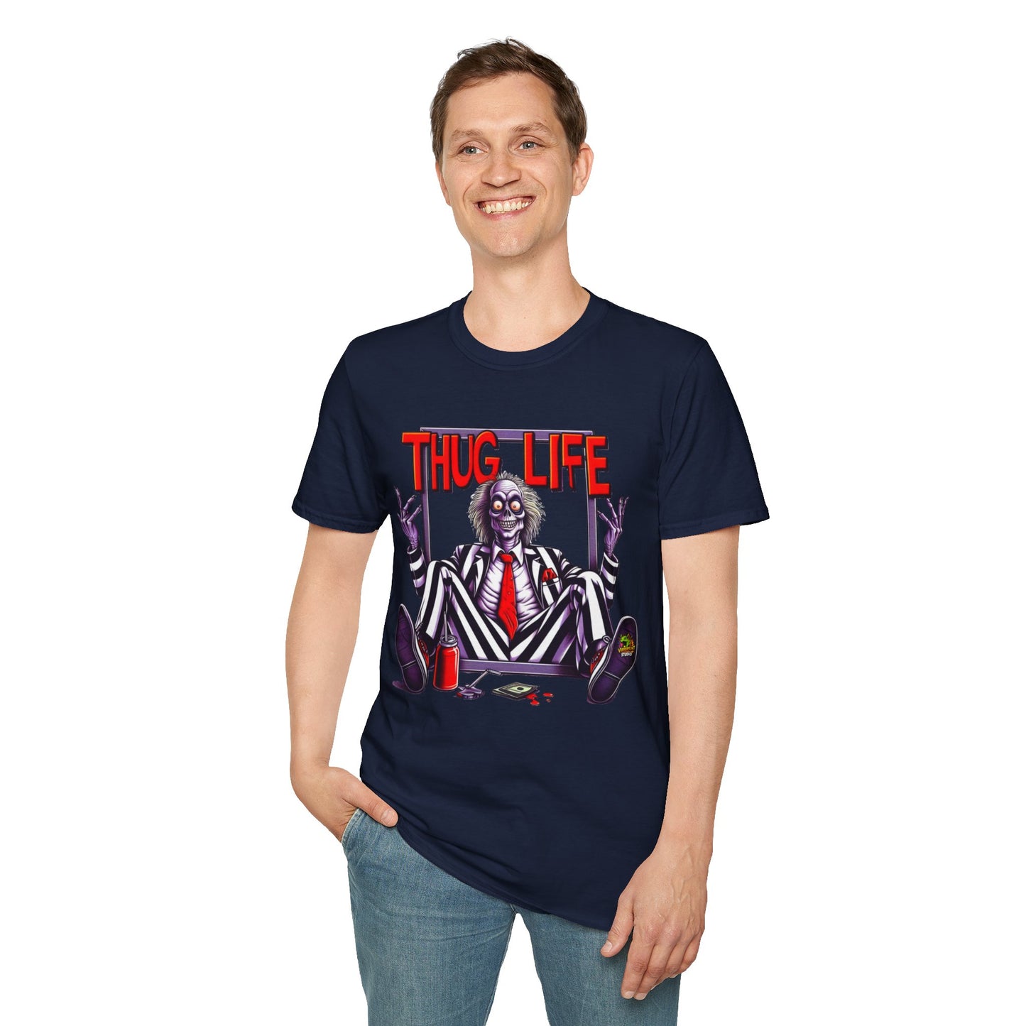 exclusive - Beetlejuice Shirt | Funny Thug Life Graphic T-Shirt | Halloween Beetlejuice Tee - custom-made. perfect gift idea. Order yours now and stand out with this exclusive piece!