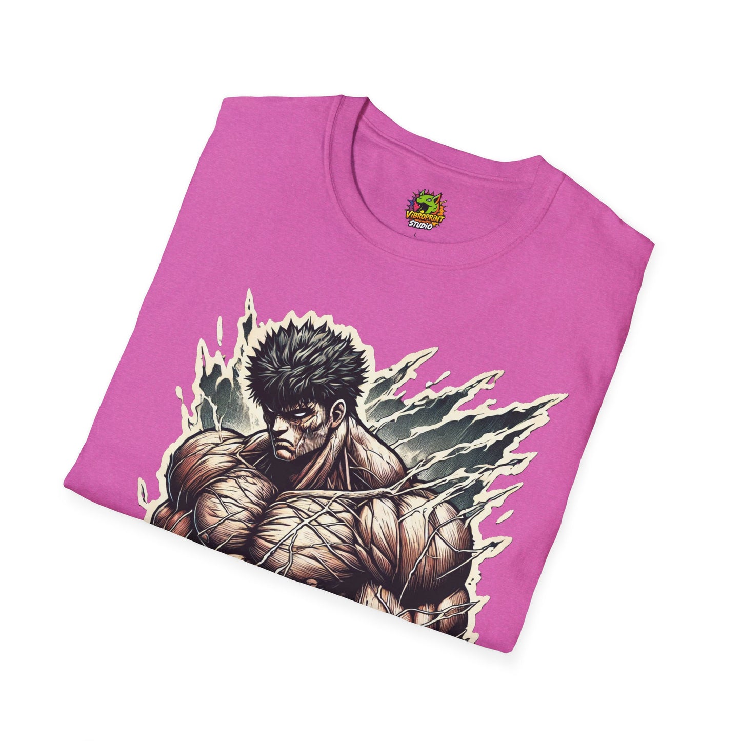 UFC T Shirt | Unleash Fierce Confidence | Motivational UFC Tee with Baki Anime Influence