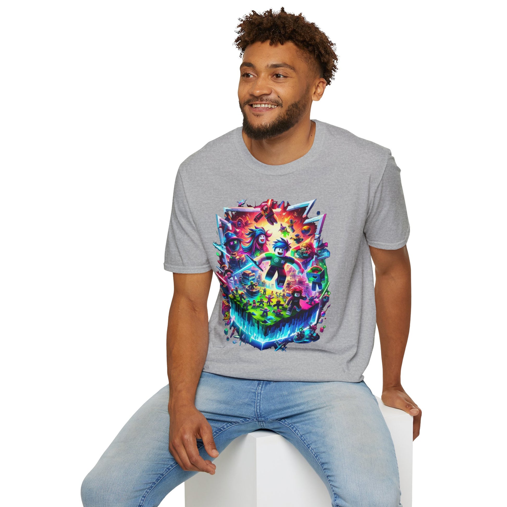 Boys - Cool Roblox Graphic Tee for Boys & Girls | Roblox Game Lover T-Shirt | Roblox Kids Clothing | Fun Roblox Gift - premium material. limited stock. Order yours now and stand out with this exclusive piece!