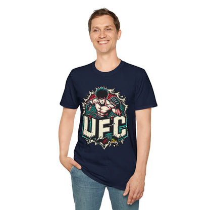 vintage horror shirt - UFC T Shirt | Motivational UFC Tee Shirts | Unleash Fierce Confidence for Gym - perfect for Halloween lovers. perfect Halloween gift for fans of horror culture. Order yours now and stand out with this exclusive piece!