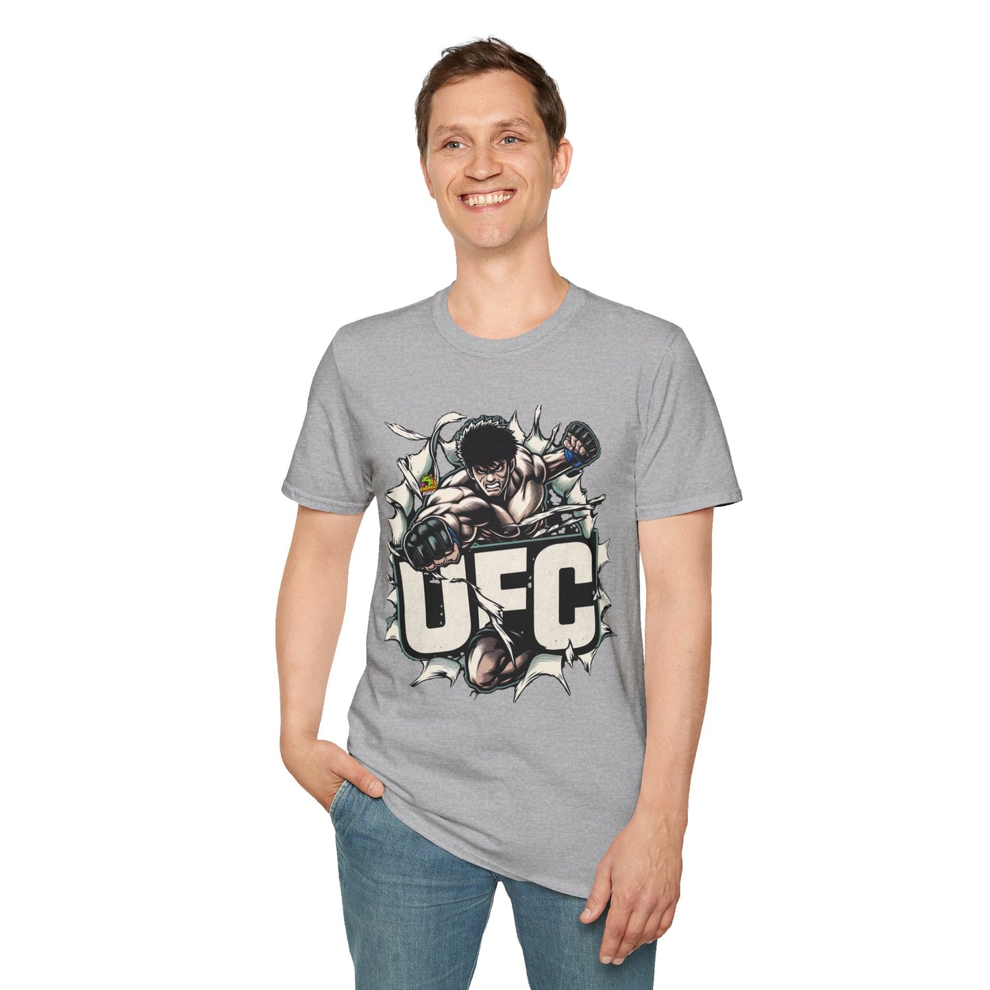 Unleash - UFC T Shirt | Unleash Fierce Confidence | UFC Tee for Fitness Enthusiasts - premium material. limited stock. Order yours now and stand out with this exclusive piece!