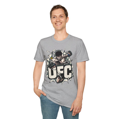 Unleash - UFC T Shirt | Unleash Fierce Confidence | UFC Tee for Fitness Enthusiasts - premium material. limited stock. Order yours now and stand out with this exclusive piece!