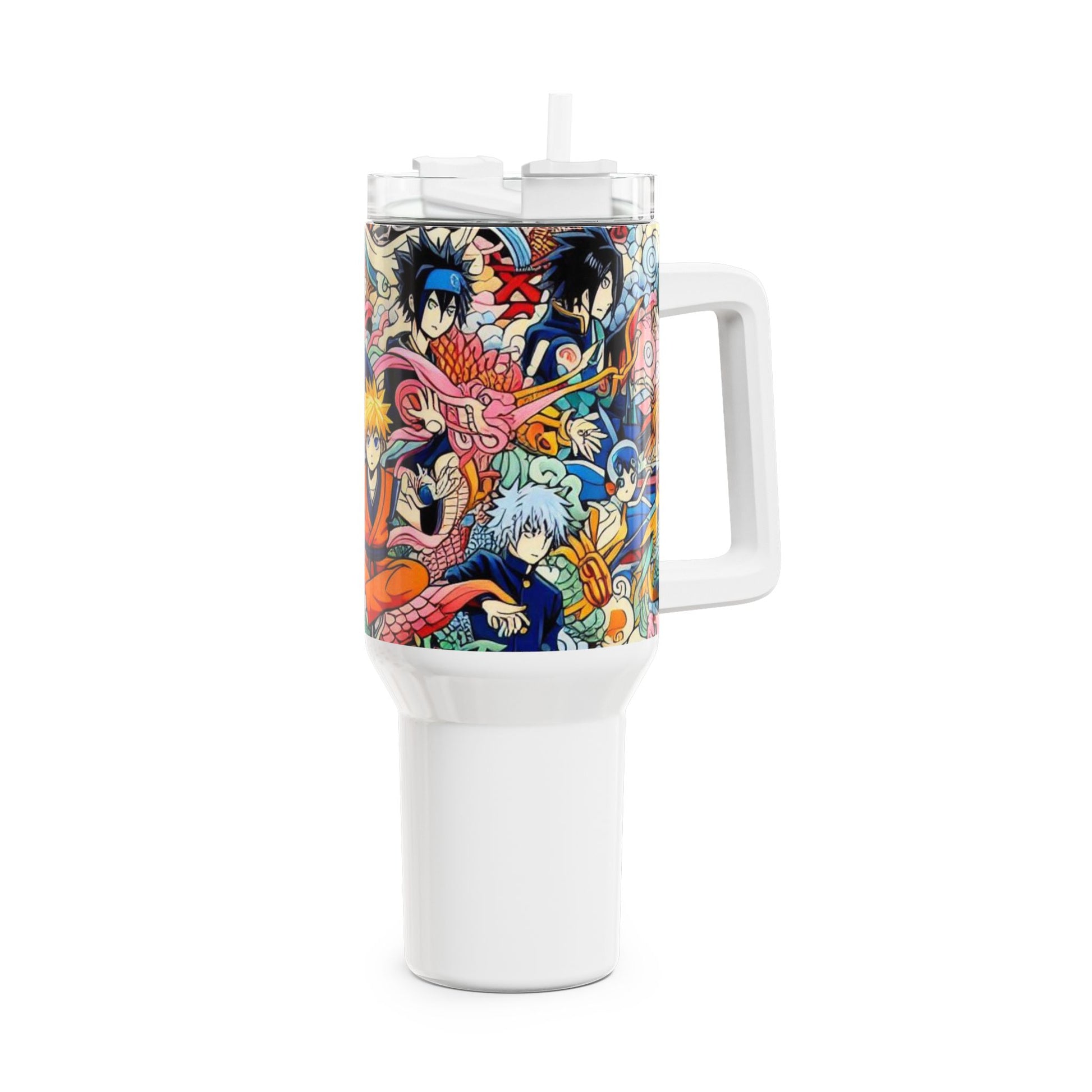 Stanley - Stanley Comics Themed Tumbler | Geek and Anime Fans Drinkware | Colorful Cartoon Tumbler - premium material. limited stock. Order yours now and stand out with this exclusive piece!