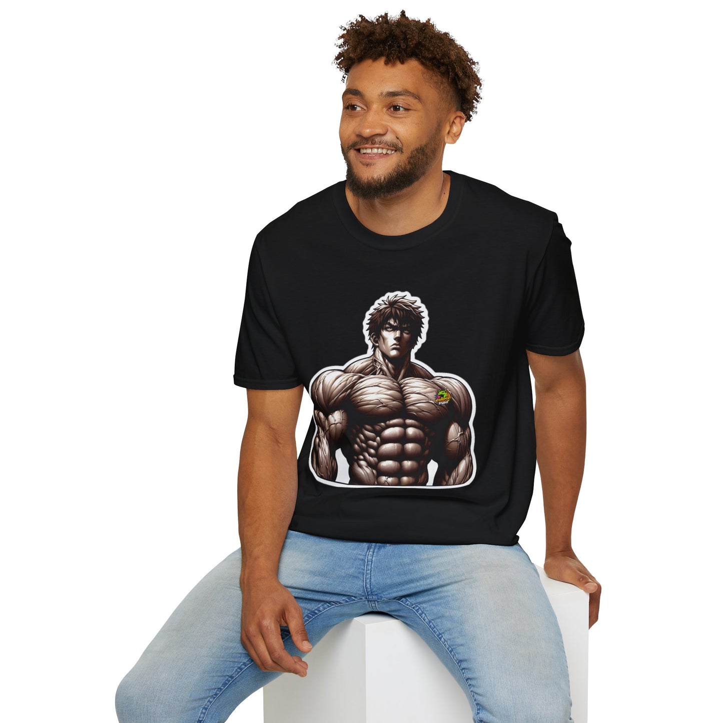 with - UFC T Shirt | Unleash Fierce Confidence | Motivational UFC Tee with Baki Anime Inspiration - premium material. limited stock. Order yours now and stand out with this exclusive piece!