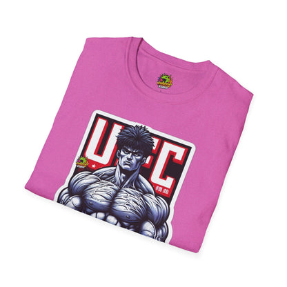 UFC T Shirt | Unleash Fierce Confidence | Motivational UFC Tee with Baki Anime Strength