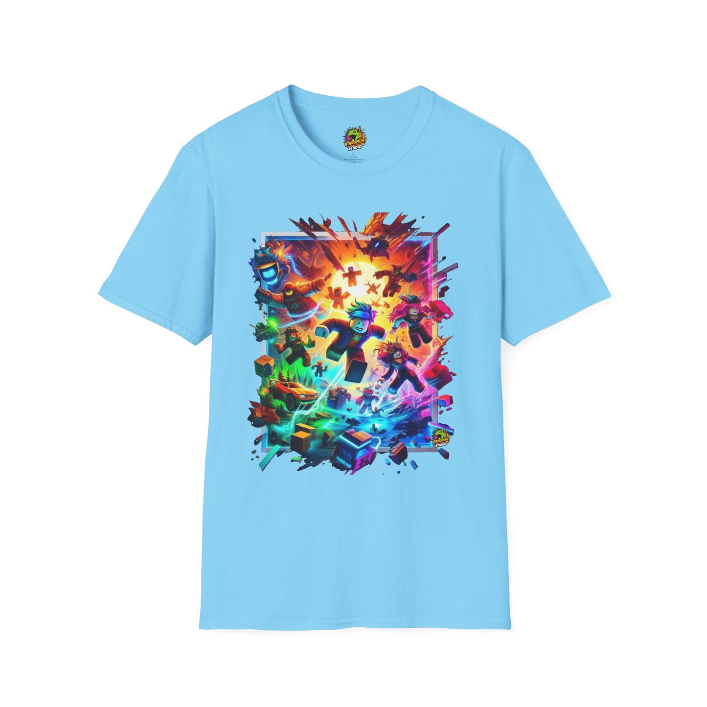 Roblox - Roblox Gamer T-Shirt for Boys | Roblox Shirt for Girls | Cool Roblox Graphic Tee | Roblox Gift for Kids - premium material. limited stock. Order yours now and stand out with this exclusive piece!