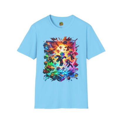 Roblox - Roblox Gamer T-Shirt for Boys | Roblox Shirt for Girls | Cool Roblox Graphic Tee | Roblox Gift for Kids - premium material. limited stock. Order yours now and stand out with this exclusive piece!