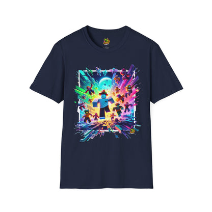 | - Cool Roblox Adventure Tee for Kids | Roblox Graphic T-Shirt | Roblox Clothing for Boys & Girls | Fun Gift for Roblox Fans - custom-made. limited stock. Order yours now and stand out with this exclusive piece!