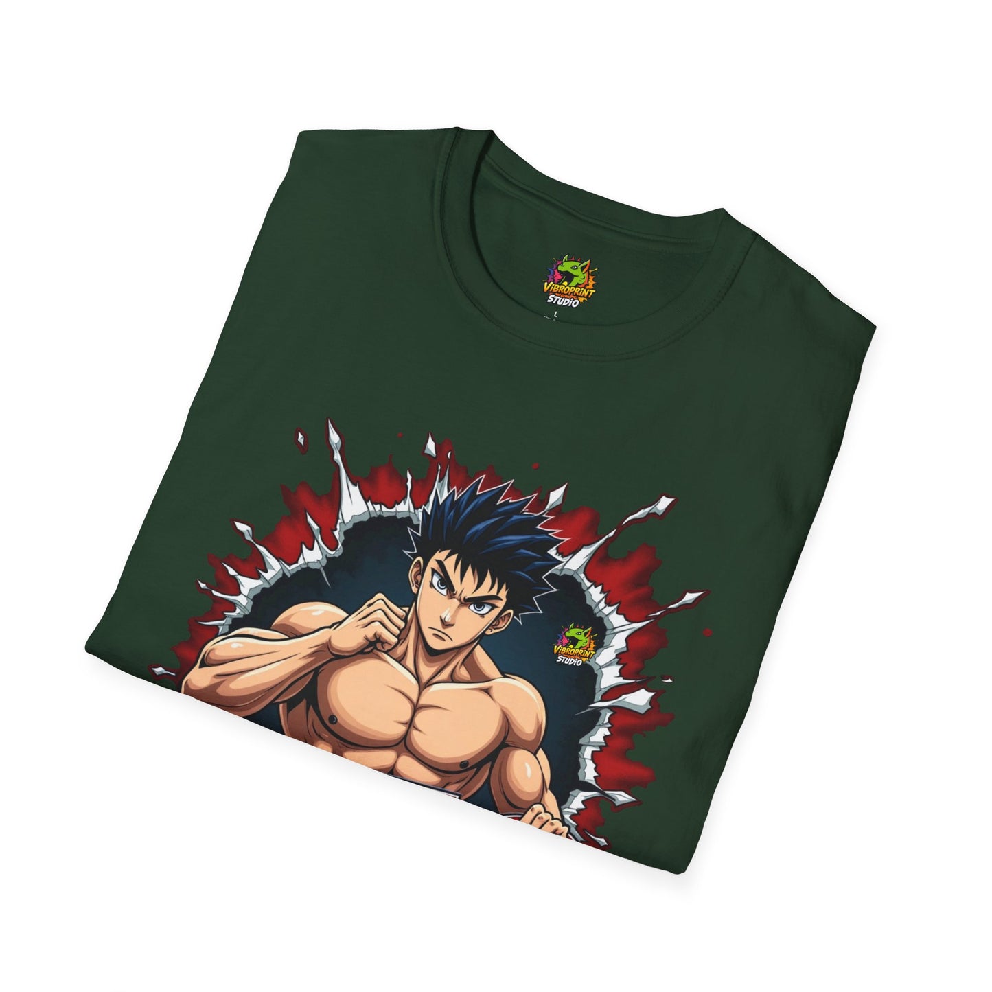 UFC T Shirt | Unleash Fierce Confidence | UFC Tee Inspired by Baki Anime for Fitness Enthusiasts