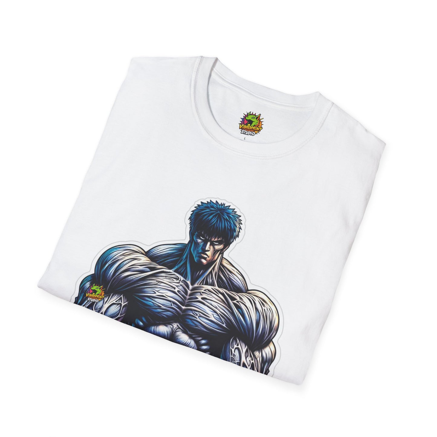 for - UFC T Shirt | Unleash Fierce Confidence | Motivational UFC Tee with Baki Anime Inspiration for Gym - custom-made. limited stock. Order yours now and stand out with this exclusive piece!