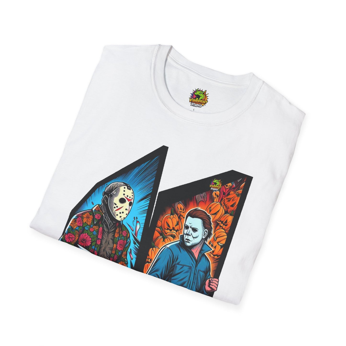 product - Jason Voorhees & Michael Myers Funny Halloween Shirt - premium material. limited stock. Order yours now and stand out with this exclusive piece!