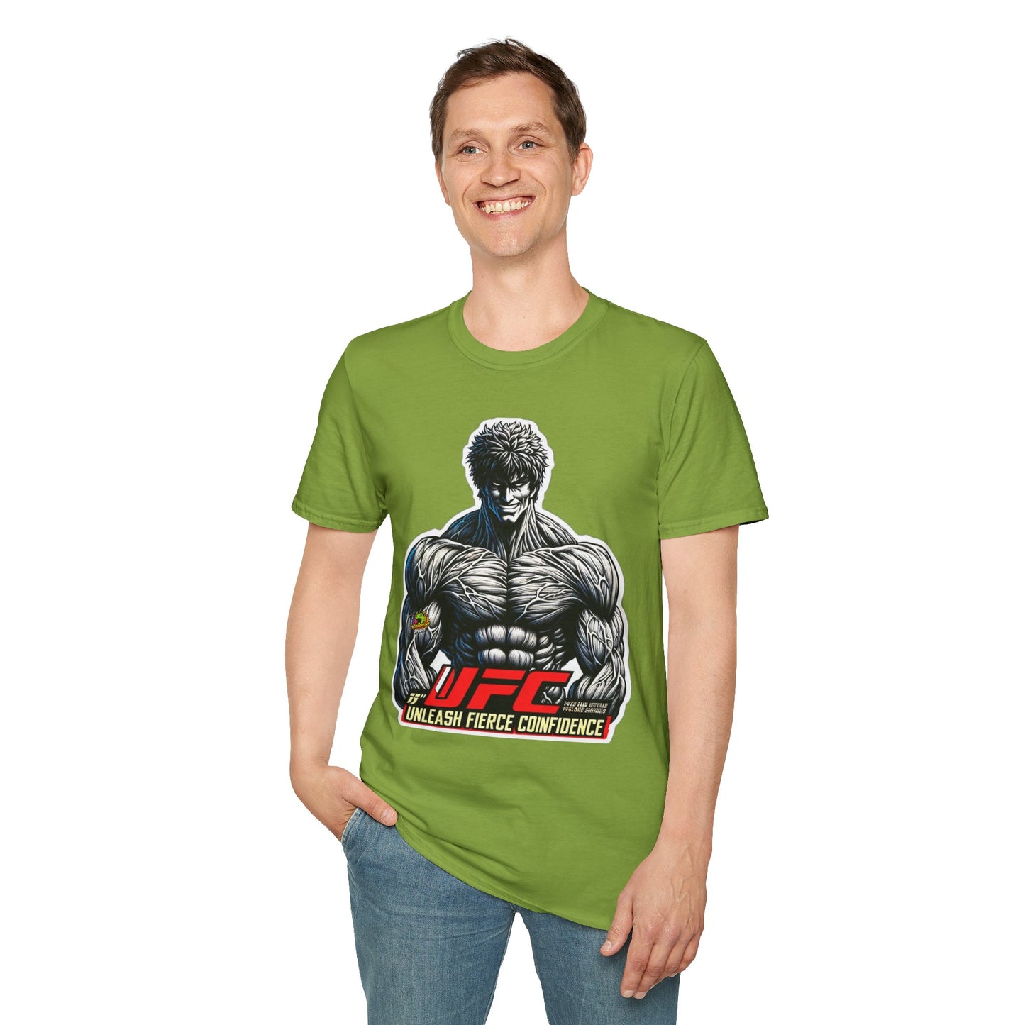 UFC T Shirt | Unleash Fierce Confidence | UFC Tee for Gym and Baki Anime Lovers