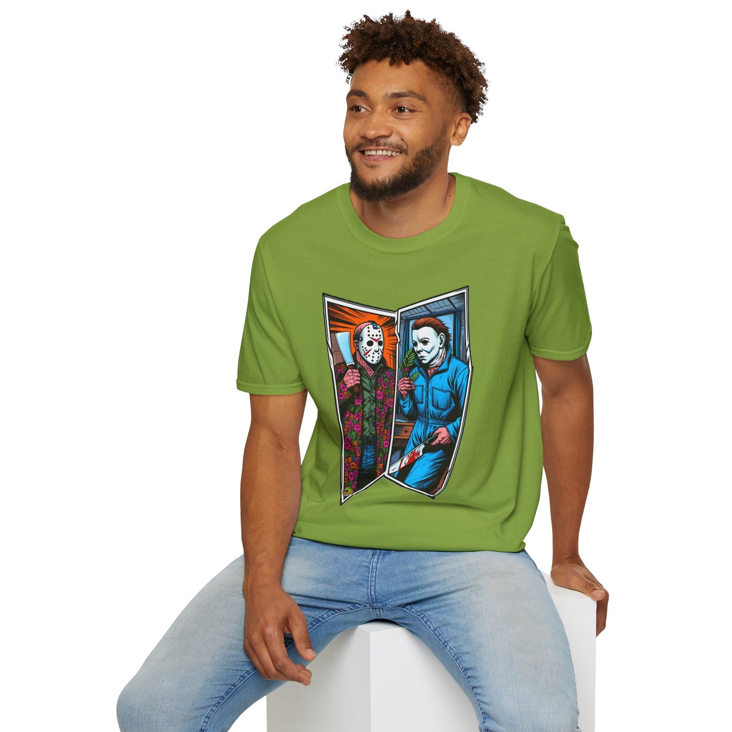 Jason Voorhees & Michael Myers Shirt | Funny Halloween Horror Tee