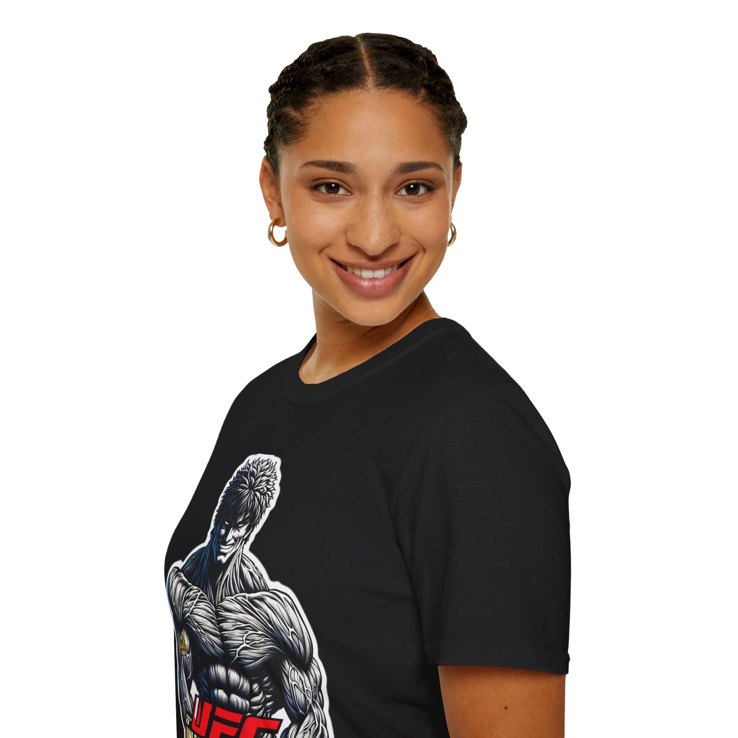 Confidence - UFC T Shirt | Unleash Fierce Confidence | UFC Tee for Gym and Baki Anime Lovers - custom-made. perfect gift idea. Order yours now and stand out with this exclusive piece!