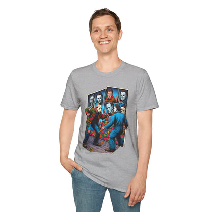 Horror - Funny Michael Myers Shirt | Jason & Michael Horror Picnic Tee - custom-made. perfect gift idea. Order yours now and stand out with this exclusive piece!