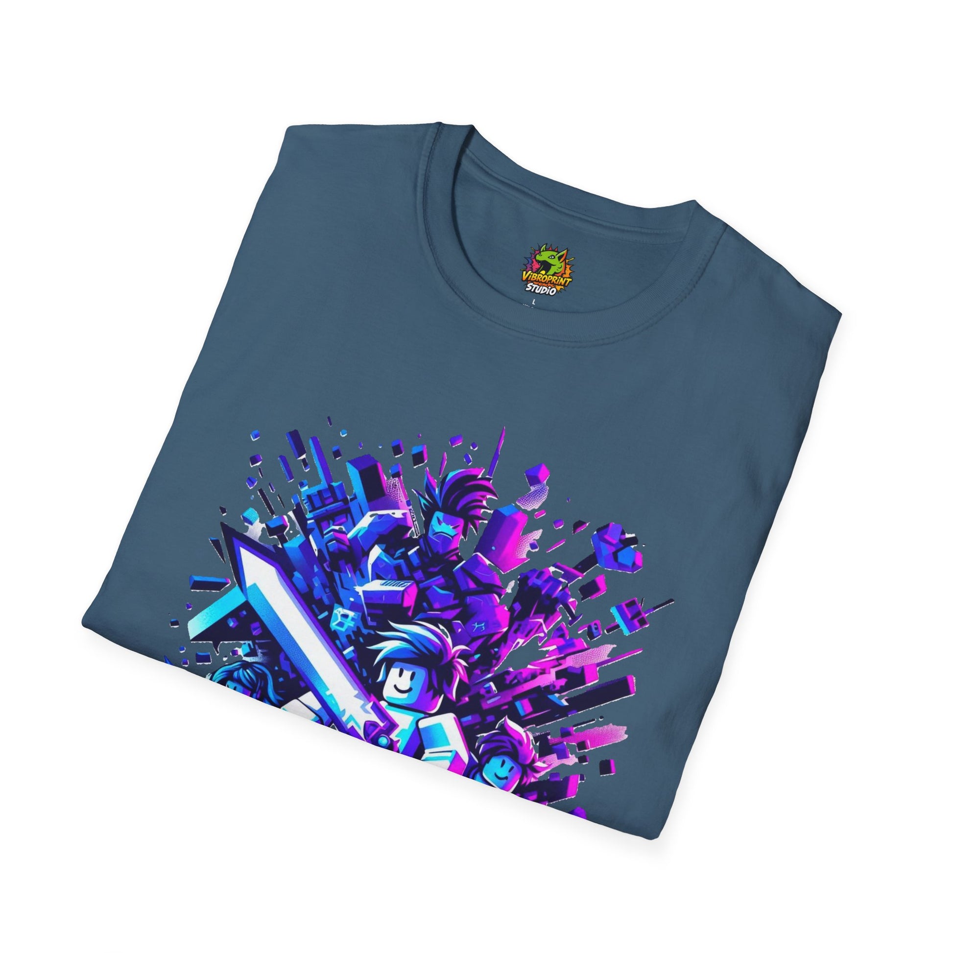 exclusive - Roblox T-Shirt - Builder's Adventure - custom-made. limited stock. Order yours now and stand out with this exclusive piece!