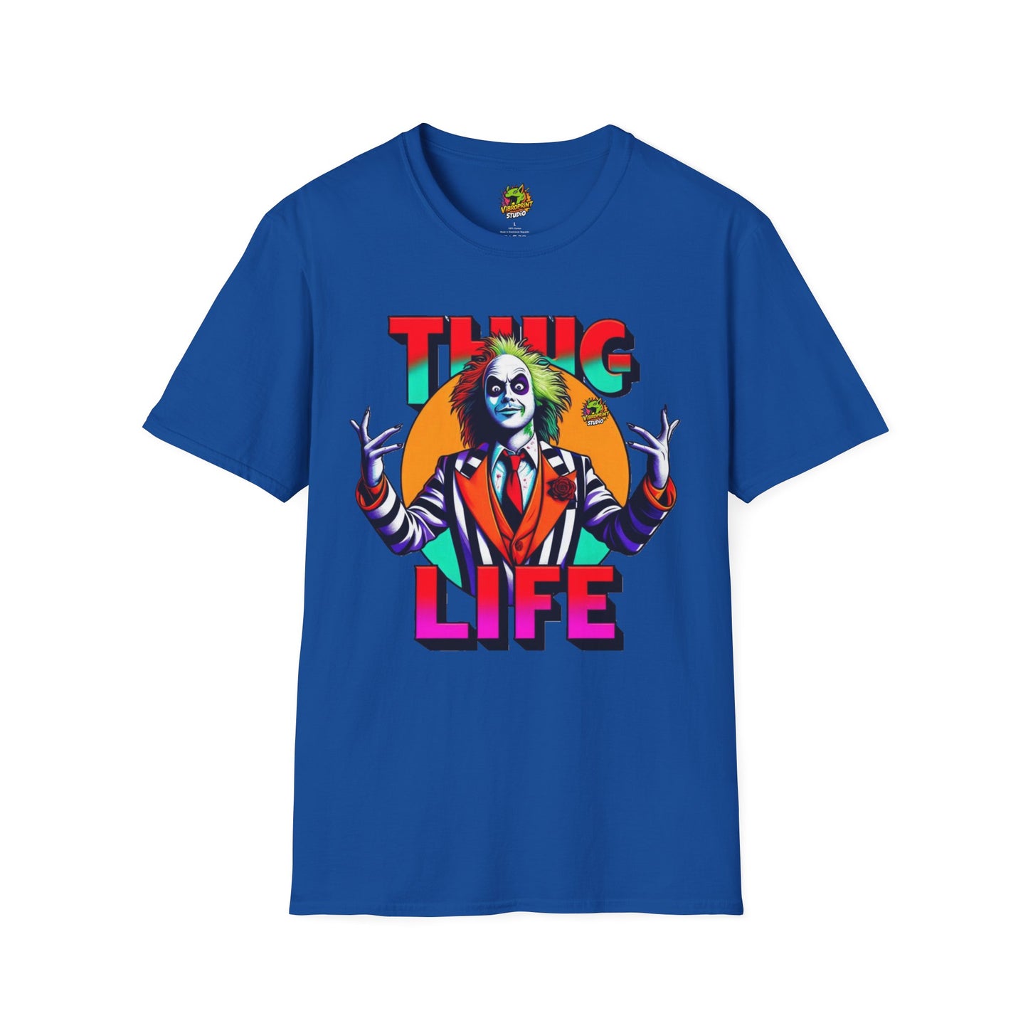 Beetlejuice - Beetlejuice Shirt | Thug Life Halloween T-Shirt | Creepy Beetlejuice Graphic Tee - custom-made. limited stock. Order yours now and stand out with this exclusive piece!