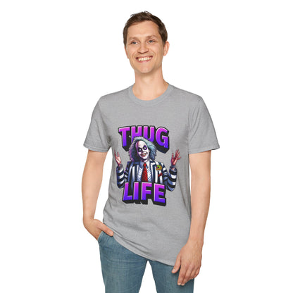 Beetlejuice - Beetlejuice Shirt | Thug Life Halloween Tee | Funny Beetlejuice Graphic T-Shirt - custom-made. perfect gift idea. Order yours now and stand out with this exclusive piece!