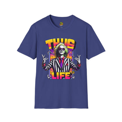 Graphic - Beetlejuice Shirt | Thug Life Graphic Tee | Halloween Beetlejuice Costume T-Shirt - premium material. perfect gift idea. Order yours now and stand out with this exclusive piece!