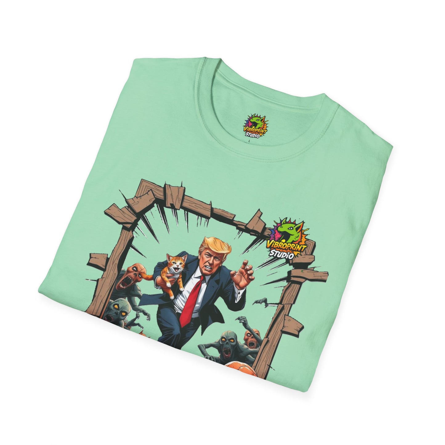 They're Eating the Dogs Tee | Satire Trump Election Shirt | Funny Political Cats and Dogs Graphic Tee