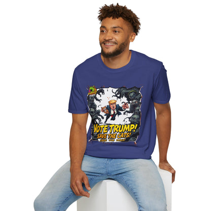 They're Eating the Dogs Tee | Satire Trump Election Shirt | Funny Meme Graphic T-Shirt