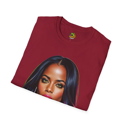 Icon - Aaliyah shirt | A Tribute to the Princess of R&B | Memorial Icon T-Shirt for Fans - custom-made. limited stock. Order yours now and stand out with this exclusive piece!