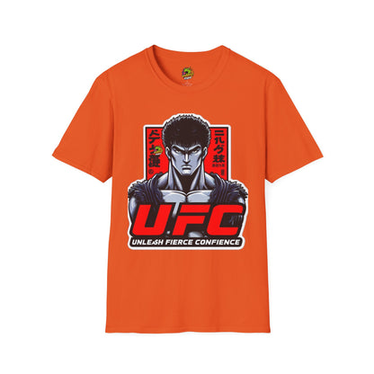 Tee - UFC T Shirt | Unleash Fierce Confidence | UFC Tee with Baki Anime Style - custom-made. perfect gift idea. Order yours now and stand out with this exclusive piece!