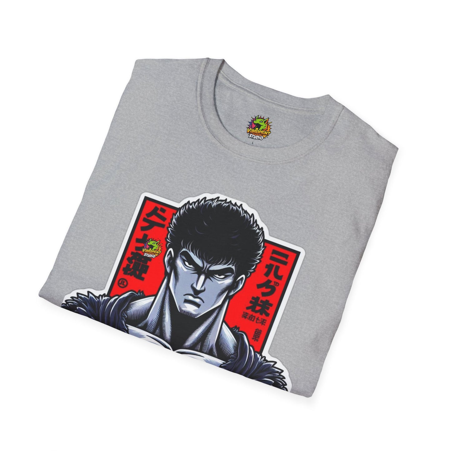 UFC T Shirt | Unleash Fierce Confidence | UFC Tee with Baki Anime Style