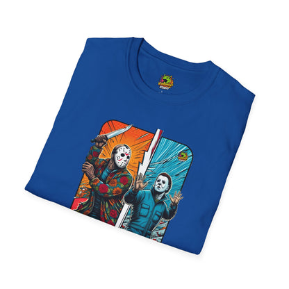 Voorhees - Jason Voorhees & Michael Myers Funny Horror Tee | Halloween Shirt - premium material. limited stock. Order yours now and stand out with this exclusive piece!