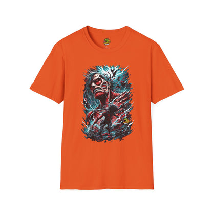 Titan - Eren Yeager Titan’s Resolve Unshaken Tee | Official Attack on Titan - premium material. perfect gift idea. Order yours now and stand out with this exclusive piece!