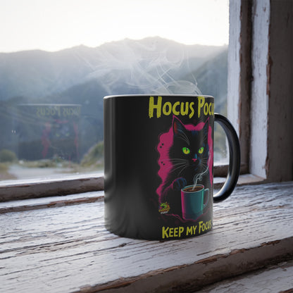 Witchy - Hocus Pocus Mug | Color Changing Magic Heat Reveal Mug | Witchy - custom-made. perfect gift idea. Order yours now and stand out with this exclusive piece!