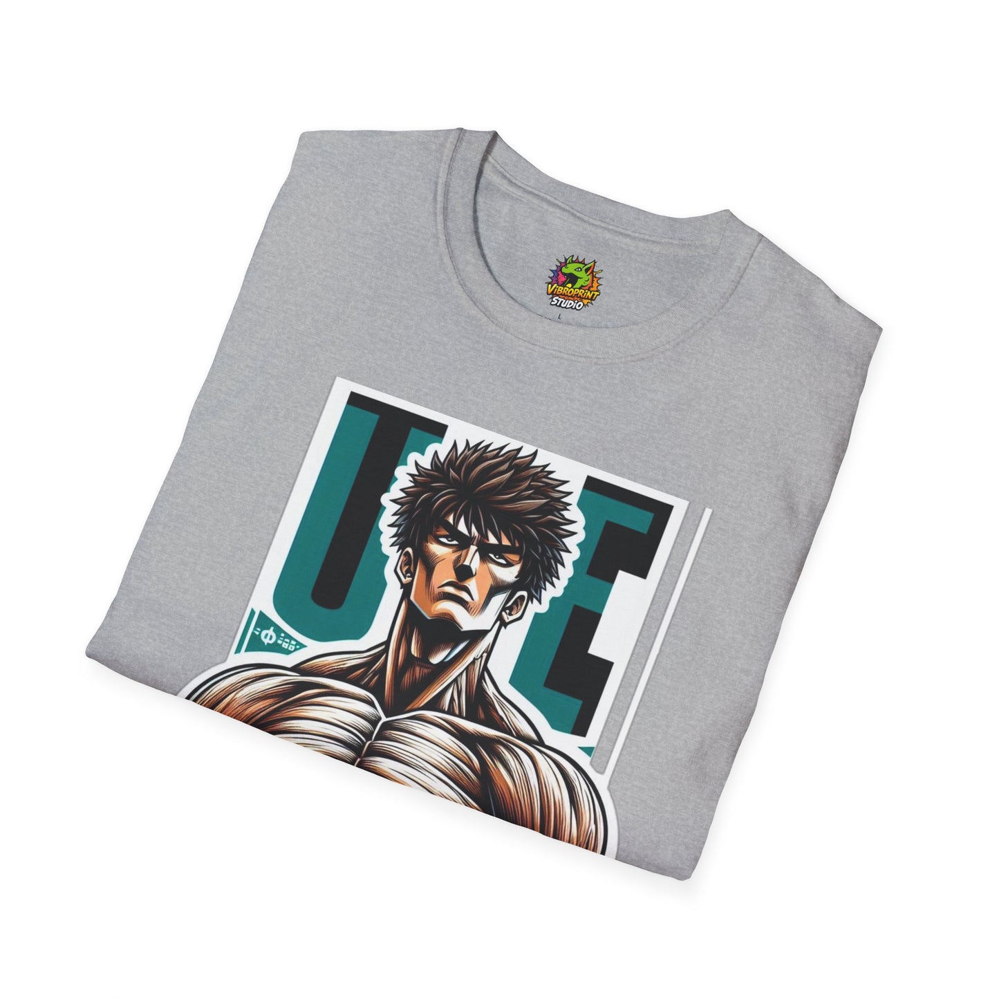 spooky season fashion - UFC T Shirt | Unleash Fierce Confidence | UFC Tee Inspired by Baki Anime and Gym Culture - unique graphic tee. spooky season t-shirt with unique flair. Order yours now and stand out with this exclusive piece!