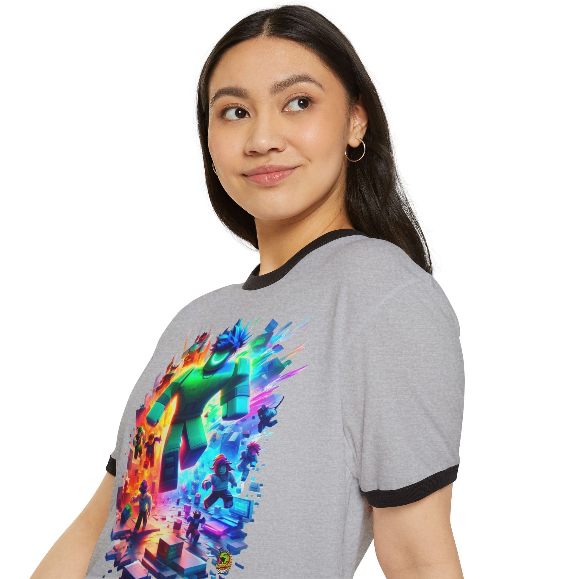 Roblox T Shirt for All Ages | Roblox Adventure Gaming Tee | Roblox T Shirt - High Quality Image