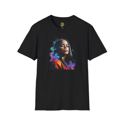 Aaliyah shirt | In Loving Memory of the Princess of R&B | Memorial Icon Tee - High Quality Image