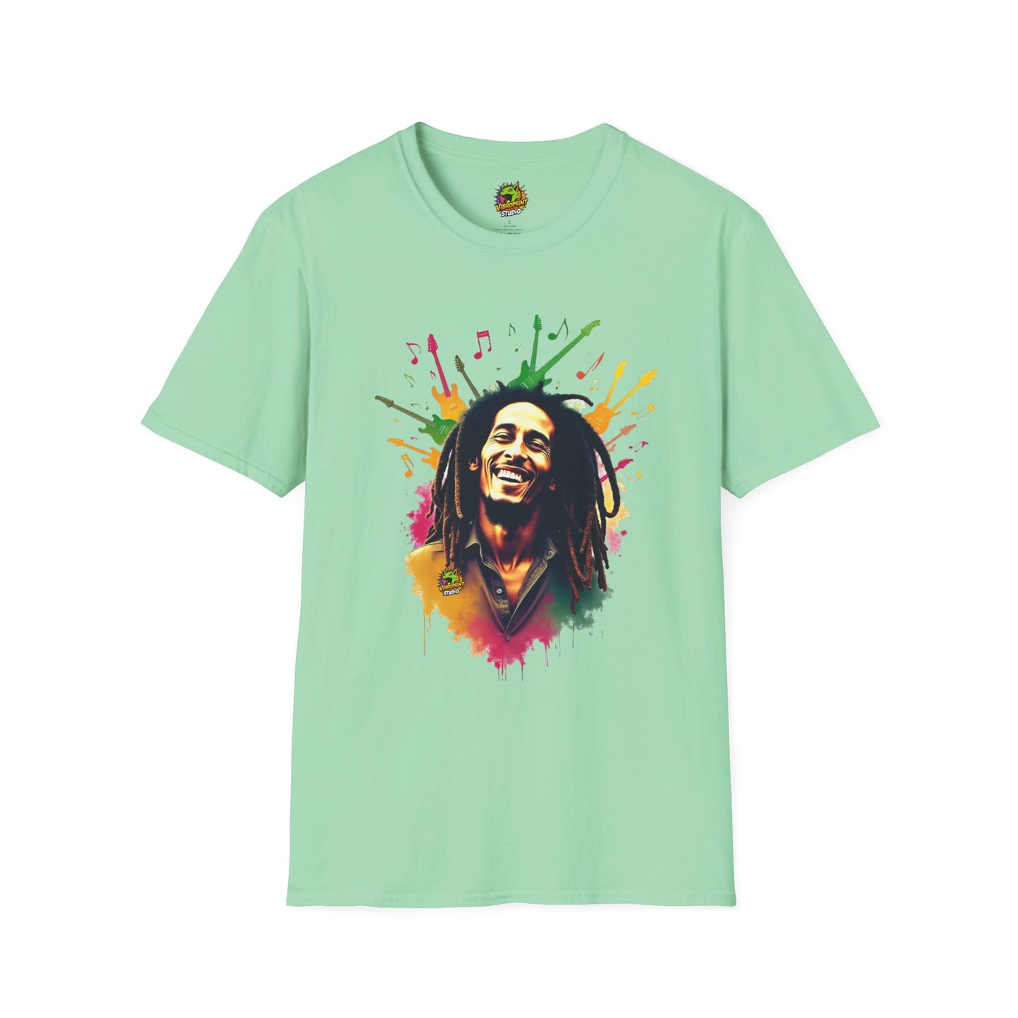 Soulful - Bob Marley T-Shirt - Soulful Echoes - custom-made. limited stock. Order yours now and stand out with this exclusive piece!