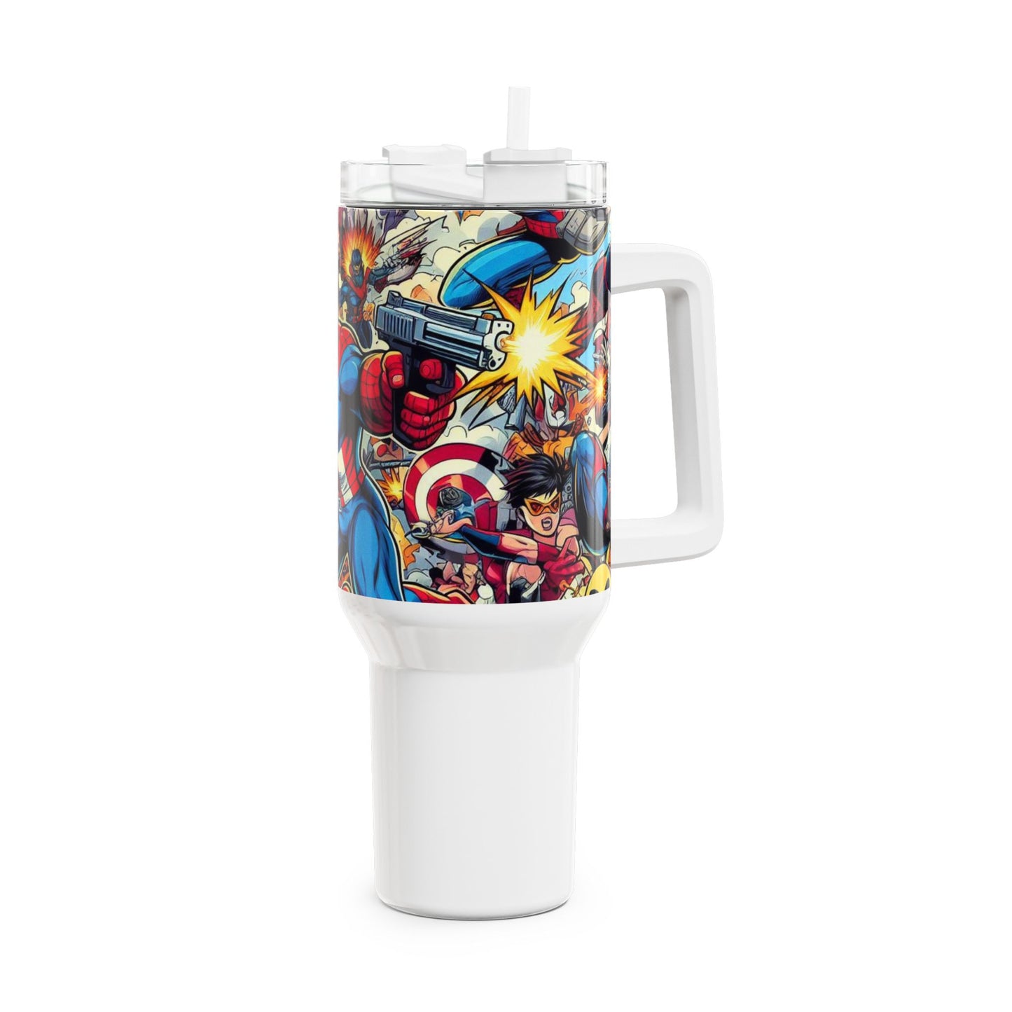 Stanley - Stanley Tumbler | Anime and Geek Drinkware for Gamers | Colorful Cartoon Tumbler - premium material. limited stock. Order yours now and stand out with this exclusive piece!