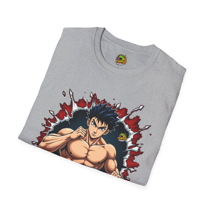 | - UFC T Shirt | Unleash Fierce Confidence | UFC Tee Inspired by Baki Anime for Fitness Enthusiasts - custom-made. perfect gift idea. Order yours now and stand out with this exclusive piece!