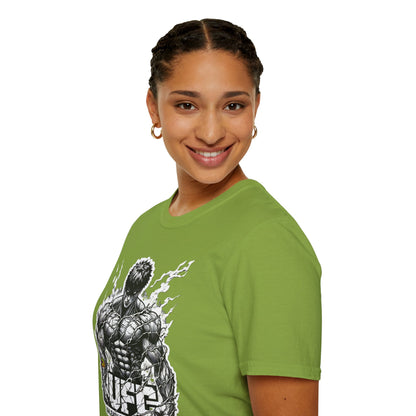 UFC T Shirt | Unleash Fierce Confidence | UFC Tee with Baki Anime Inspiration for Athletes