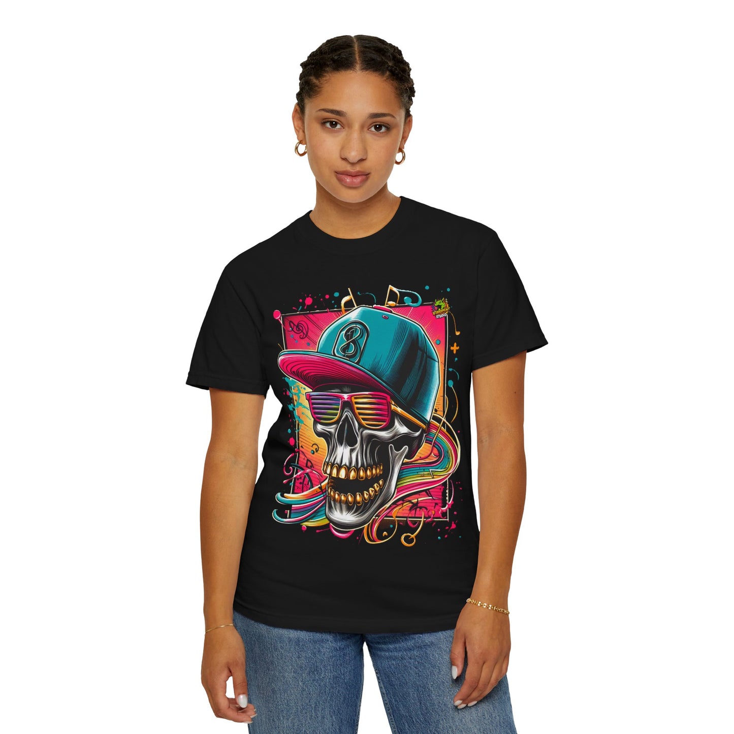 Hip-Hop - Abstract Neon Graffiti Explosion Rapper Merch | Hip-Hop Street Art Design - custom-made. limited stock. Order yours now and stand out with this exclusive piece!