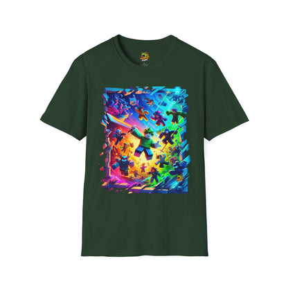 Kids - Roblox Game Lover Tee | Roblox Graphic T-Shirt for Kids | Roblox Clothing for Gamers | Cool Roblox Kids Shirt - custom-made. limited stock. Order yours now and stand out with this exclusive piece!