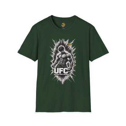 | - UFC T Shirt | Unleash Fierce Confidence | Motivational UFC Tee with Baki Anime T Shirt - premium material. perfect gift idea. Order yours now and stand out with this exclusive piece!