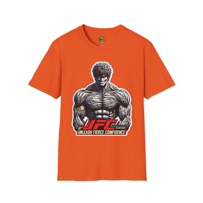 T - UFC T Shirt | Unleash Fierce Confidence | UFC Tee for Gym and Baki Anime Lovers - custom-made. perfect gift idea. Order yours now and stand out with this exclusive piece!