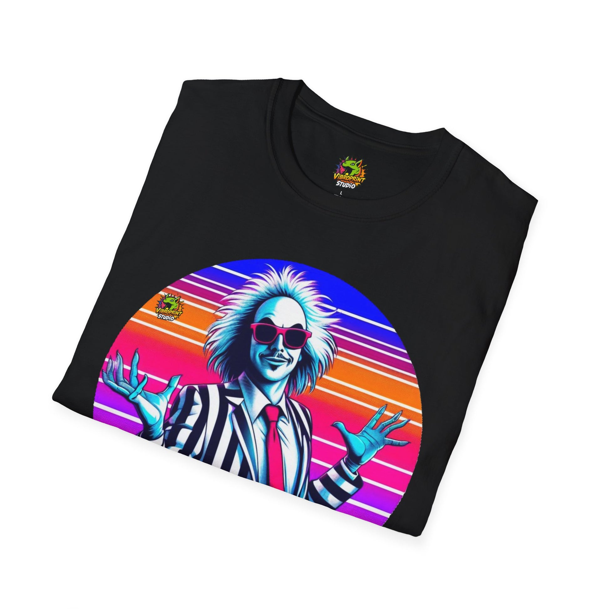 Halloween - Beetlejuice Shirt | Thug Life Halloween Tee | Classic Beetlejuice Graphic Shirt - premium material. limited stock. Order yours now and stand out with this exclusive piece!